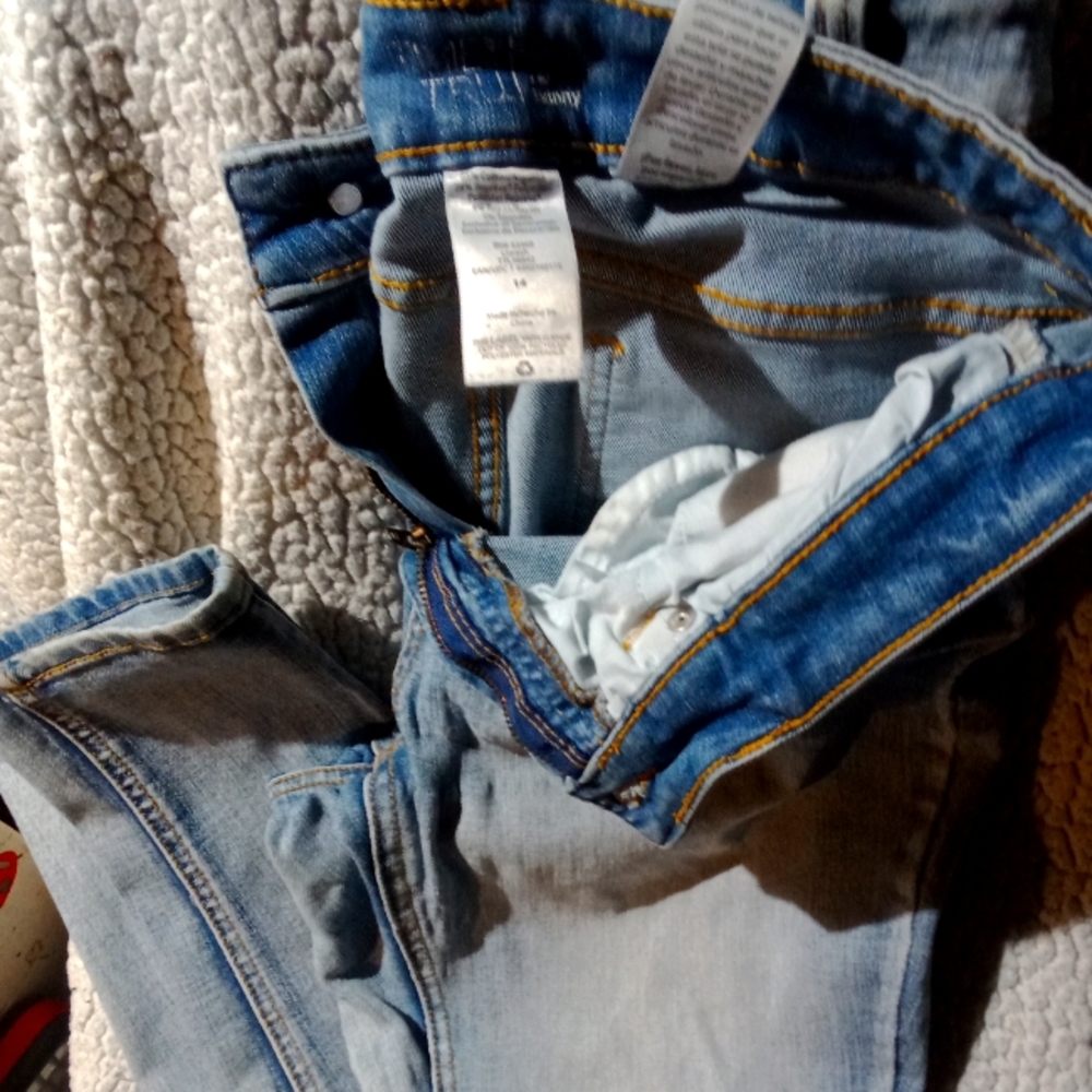Time and true skinny jeans